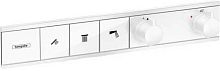 Hansgrohe 15381700  RainSelect термостатический смеситель для душа (внешняя часть) матовый белый