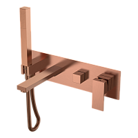 Смеситель для ванны Boheme Qubic 474-2-CB Смеситель для ванны Boheme Qubic 474-2-CB