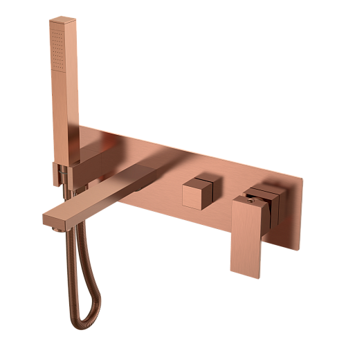 Смеситель для ванны Boheme Qubic 474-2-CB Смеситель для ванны Boheme Qubic 474-2-CB