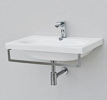 Раковина Artceram BLL007 01 00/ L3115 bi*1 Blend подвесная/накладная/встроенная, с 1 отв. под смеситель, 71х45 см, белая