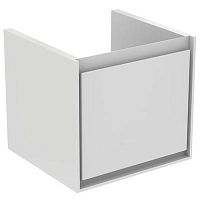 Тумба Ideal Standard E0842B2 Connect Air для раковины 50х40 см, подвесная, Glossy White + Matt White (белый глянцевый + белый матовый) Тумба Ideal Standard E0842B2 Connect Air для раковины 50х40 см, подвесная, Glossy White + Matt White (белый глянцевый + белый матовый)