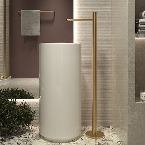 Смеситель для раковины Vincea Rim VFBF-2R1BG