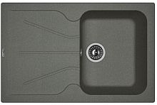 Мойка для кухни Florentina 20.255.B0780.102 Гаттинара 78х51 см, с крылом, черная