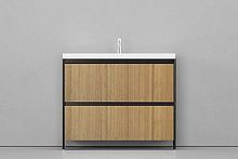 Тумба под раковину Velvex tnKLA.100.2Y-617.217 Klaufs 45х100 см, дерево