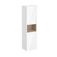 Шкаф-пенал Vitra 66237 Root подвесной 42х155 см, белый Шкаф-пенал Vitra 66237 Root подвесной 42х155 см, белый