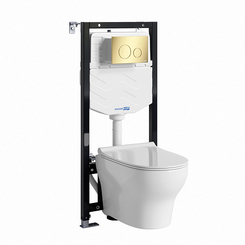 Система инсталляции WasserKRAFT ALLER 10TLT.010.ME.PG02.H001