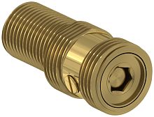 Эксцентрик Сунержа 03-1450-0000 запорный нар.р. G 1/2" / нар.р. G 3/4", золото