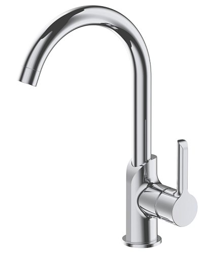 Смеситель Aquanika AQL4034CR Logic для кухни, хром