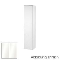 Шкаф-пенал Keuco 32130210002 Royal 60 высокий 180х40 см, петли справа, белый глянцевый/белый глянцевый