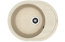 Мойка для кухни Florentina 20.240.B0580.104 Родос 58х47 см, с крылом, бежевая