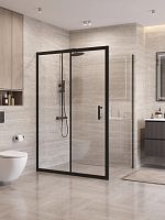 Душевой уголок BelBagno UNO-195 UNO-195-AH-1-120/100-C-NERO