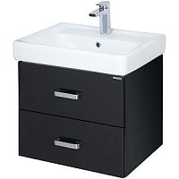 Тумба Акватон 1A1354K1AM950 Америна с раковиной, 60х48 см, черный