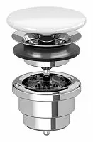Незапираемый сливной клапан Villeroy & Boch 68080001, альпийский белый