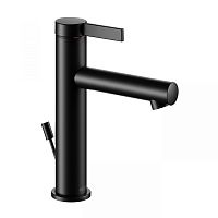 Смеситель Keuco 59501371001 IXMO для умывальника однорычажный, излив 13 см, черный матовый Смеситель Keuco 59501371001 IXMO для умывальника однорычажный, излив 13 см, черный матовый