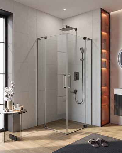 Душевой уголок Cezares Slider SLIDER-A-2-100/110-C-GM