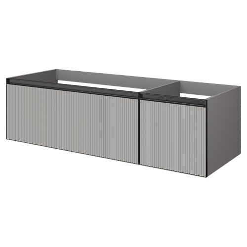 Тумба Armadi Art QUATRO 790-M2-140-L-RIB-A купить недорого в интернет-магазине Керамос