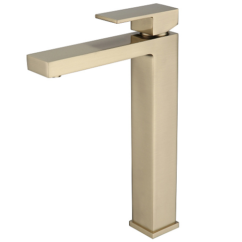 Смеситель ABBER AF8211G Daheim для раковины, золото матовое