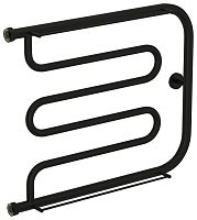 Полотенцесушитель водяной Сунержа 31-4012-5065 Лира 2П 500х650 мм, Н. Г. 1", матовый черный