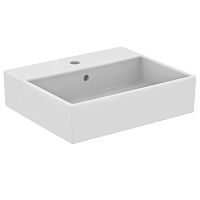 Раковина Ideal Standard K077701 Strada накладная 50х42 см, с 1-м отверстием под смеситель, Euro White (евробелый) Раковина Ideal Standard K077701 Strada накладная 50х42 см, с 1-м отверстием под смеситель, Euro White (евробелый)