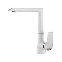 Смеситель IDDIS, CALSBL0i05 Calipso для кухни, белый,хром