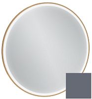 Зеркало Jacob Delafon EB1289-S40 ODEON RIVE GAUCHE, 70 см, с подсветкой, рама насыщенный серый сатин купить недорого в интернет-магазине Керамос