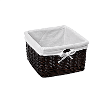 Корзина для белья WasserKRAFT WB-150-L Alme 35х35 см, коричневая Корзина для белья WasserKRAFT WB-150-L Alme 35х35 см, коричневая