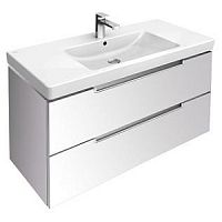 Тумба с раковиной Villeroy & Boch Subway 2.0 A697 00DH + 7175 A001, белый глянец