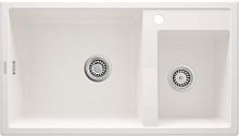 Мойка Deante ZQE_A20B Eridan кухонная гранитная 88x50 см, алебастр Мойка Deante ZQE_A20B Eridan кухонная гранитная 88x50 см, алебастр