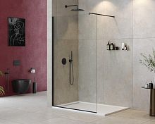 Душевая перегородка Cezares LIBERTA-L-1-115-120-C-NERO Liberta 115 см, профиль черный Душевая перегородка Cezares LIBERTA-L-1-115-120-C-NERO Liberta 115 см, профиль черный