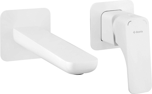 Смеситель Deante BQH_A54L Hiacynt для раковины с внутренней частью, Bianco (белый) Смеситель Deante BQH_A54L Hiacynt для раковины с внутренней частью, Bianco (белый)