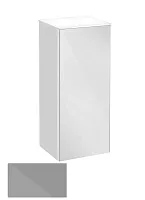 Шкаф-пенал Keuco 34020130001 Royal Reflex средний 85х35 см, петли слева, титан/титан