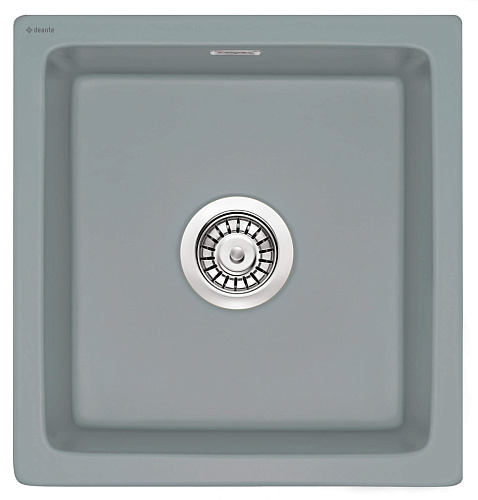 Мойка Deante ZCB_3103 Sabor кухонная керамическая 45х47.5 см, серый матовый