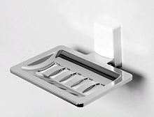 Мыльница-решетка, настенная WasserKRAFT Leine K-5000 K-5069White