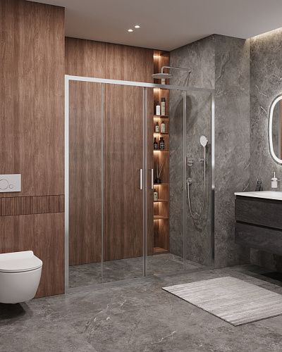 Душевая дверь CEZARES MOLVENO-BF-2-180-C-Cr-IV Душевая дверь CEZARES MOLVENO-BF-2-180-C-Cr-IV