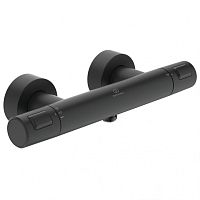 Смеситель Ideal Standard A7201XG Ceratherm T25 для душа термостатический, Silk Black (черный шелк) Смеситель Ideal Standard A7201XG Ceratherm T25 для душа термостатический, Silk Black (черный шелк)