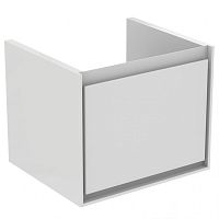 Тумба Ideal Standard E0844B2 Connect Air для раковины 55х40 см, подвесная, Glossy White + Matt White (белый глянцевый + белый матовый) Тумба Ideal Standard E0844B2 Connect Air для раковины 55х40 см, подвесная, Glossy White + Matt White (белый глянцевый + белый матовый)