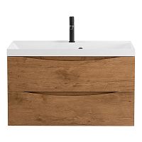 База BelBagno MARINO-900-2C-SO-RN-P под раковину 90х45 см, подвесная, Rovere Nature (натуральный дуб)