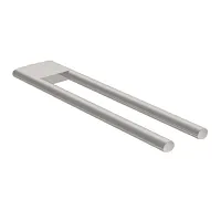 Полотенцедержатель Keuco 11518050000 Edition 400 двойной, неповоротный, никель шлифованный