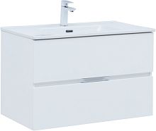 Тумба с раковиной Aquanet 00274114 Алвита New, 81х47 см, белая Тумба с раковиной Aquanet 00274114 Алвита New, 81х47 см, белая