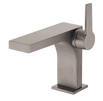 Смеситель Keuco 51104050100 Edition 11 для умывальника однорычажный, излив 11 см, никель шлифованный