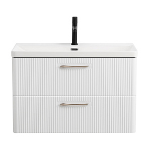 База с двумя ящиками BelBagno DUE DUE-800-2C-SO-BL-P
