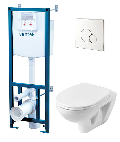 Инсталляция с подвесным унитазом Santek  1.WH50.1.544