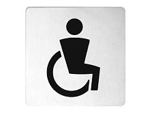 Табличка Keuco 14968010000 Plan на дверь, хром