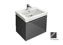 Тумба под раковину Villeroy & Boch Subway 2.0 A687 00FP, серый глянец