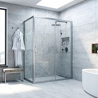 Душевой уголок Vegas Glass ZP+ZPV TUR NOVO 130*100 08 01