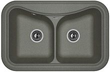 Мойка для кухни Florentina 20.175.E0780.102 Крит 78х51 см, черная