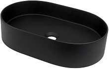 Раковина Deante CQS_NU6S Silia накладная 55х35 см, Nero (черный) Раковина Deante CQS_NU6S Silia накладная 55х35 см, Nero (черный)