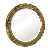 Зеркало Migliore 30914 круглое D76х5 см, бронза