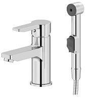 Смеситель IDDIS, SENSB00i08 Sena для умывальника с гигиеническим душем, глянцевый хром