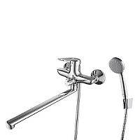 Смеситель для ванны с длинным изливом с керамическим дивертором, Male, IDDIS, MALSBL2i10